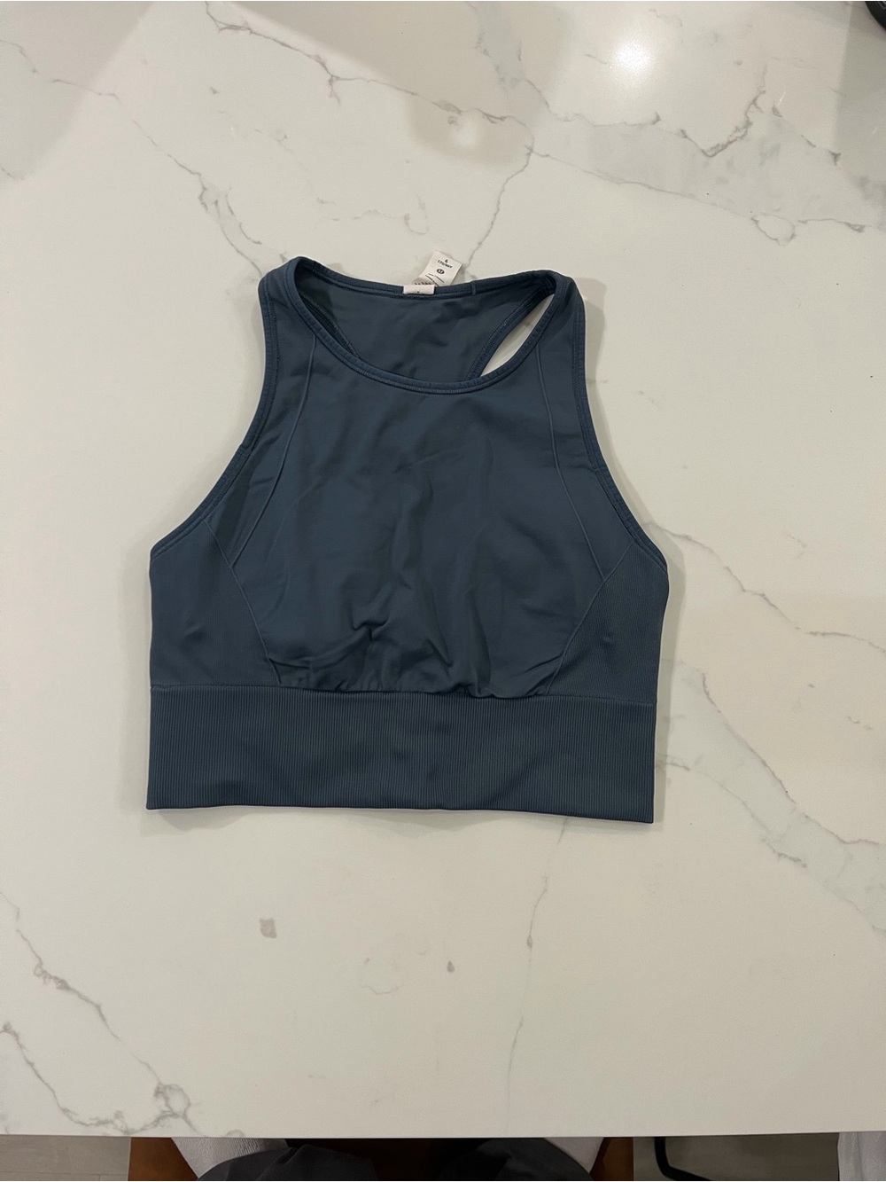 Lululemon ebb to train bra iron blue 6